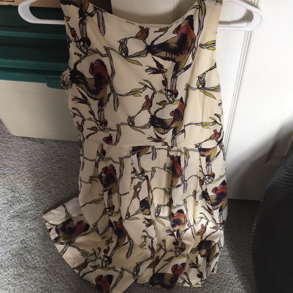 Bird print dress - Picture 2 of 4